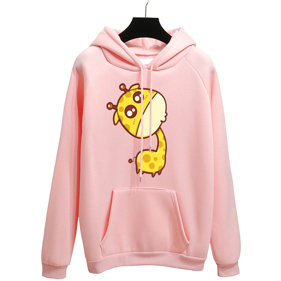 Cartoon Giraffe Hoodies